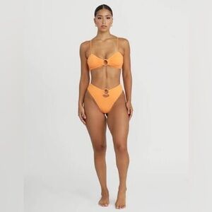 NEW Riot Swim Pyla Bikini Set in Citrus Size Small